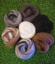 Crafty Jam mixed colourway Needle/wet Felting packs, Multi Buy Saving