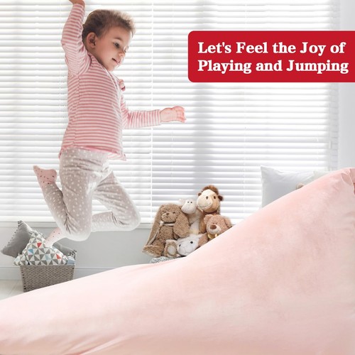 Stuffed Animal Storage Bean Bag Chair for Kids and Adults Luxury Velvet Stuff... - Picture 2 of 6