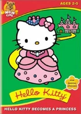Hello Kitty Becomes a Princess (DVD, 2003) 