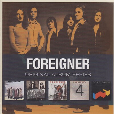 Foreigner / Double Vision, Head Games, 4, Agent Provocateur u.a. (5CDs,NEU! NEW)