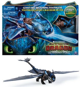 fire breathing toothless toy