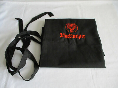 Jägermeister Kellner Bistroschürze (SLG) schwarz ca. 96 x 100 cm - NEU