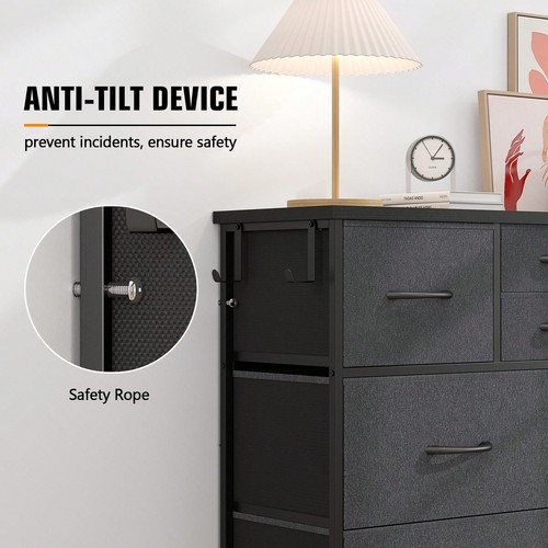 GIKPAL 10 Drawers Dresser For Bedroom, Chest Of Drawers -Lightning Deals - Picture 22 of 72