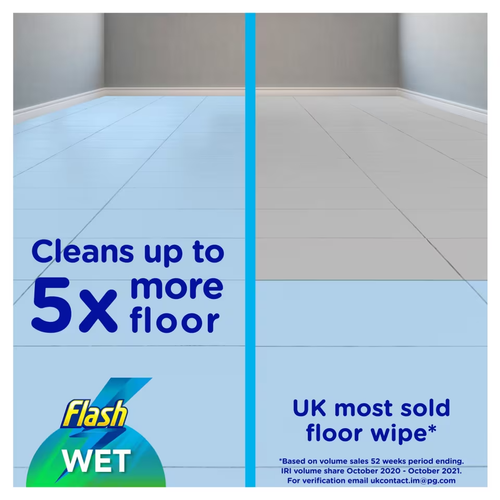 Flash Speedmop Refills Lemon & Wild Orchid Speed Mop Kitchen Wipes Refill 24 - Picture 3 of 5