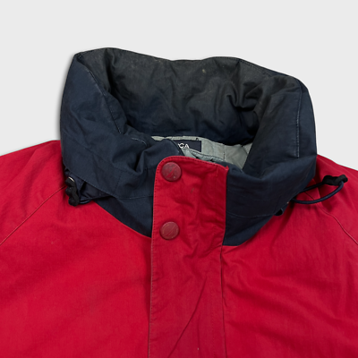 NAUTICA ダウンジャケット リバーシブル レッド ブルー Nautica Vintage Red Blue Puffer Down Jacket | eBay