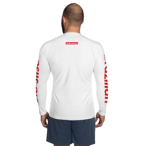 Roger Gracie Brazilian Jiu-Jitsu BJJ Gi No-gi Nogi MMA Long Sleeve Rash Guard - Picture 6 of 32