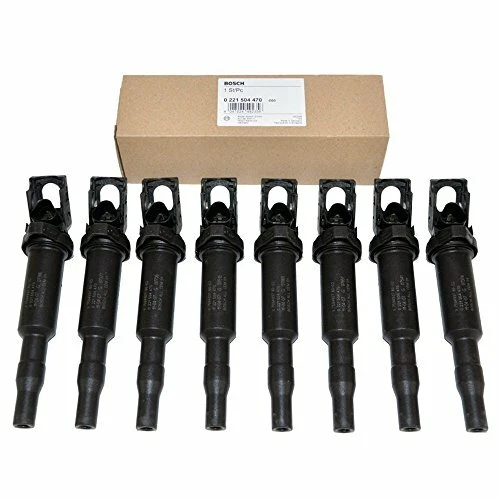 8 Piece Set of Bosch OEM Ignition Coil # 0221504470 / 00044 - BMW 