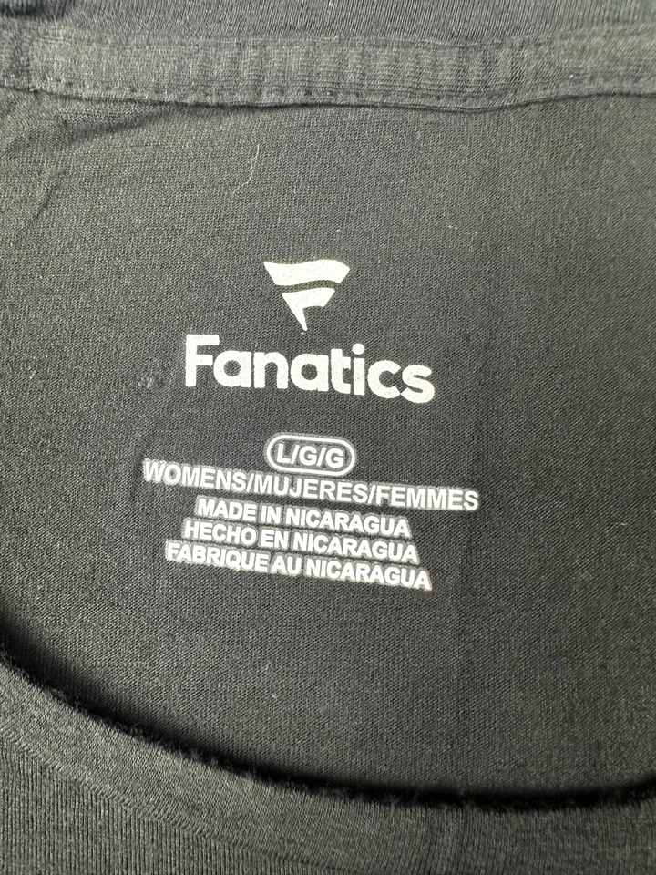 Fanatics Women's Black Houston Dynamo FC T-Shirt Size Large - Image 3 of 4