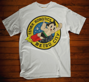 astro boy t shirt metro city robotics cartoon comic movie film retro classic ebay ebay