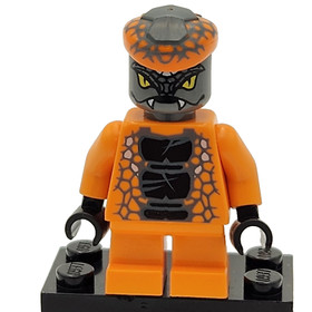 LEGO Ninjago Snike njo063 Minifigure with Weapon - Set 9448 Samurai Mech
