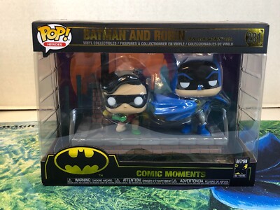 Funko Pop Comic Moments Batman and Robin New Look Batman 1964 #281 NIB 