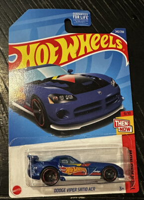 2022 Hot Wheels,1/64, Dodge Viper SRT10 ACR #242, Race Team Blue
