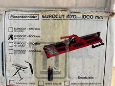 Fliesenschneider 600mm -HEKA- Euro-Cut kaum genutzt -wie Neu