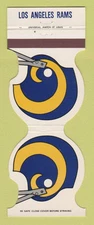 Matchbook Cover Los Angeles Rams Football Colony Kitchen Ramon's Ventura CA 1980