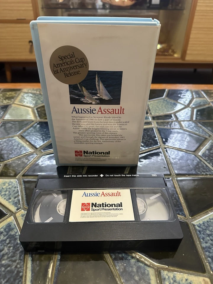 Aussie Assault (RARE) VHS Video Special America’s Cup lst Anniversary Release - image 2 of 4
