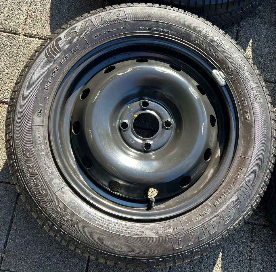 4 SOMMERRÄDER DACIA LOGAN SANDERO 185/65R15 88T SOMMERREIFEN FREIHAUS - Bild 4 von 4