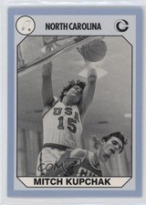 1990 Collegiate Collection North Carolina Tar Heels Mitch Kupchak #108 5cb