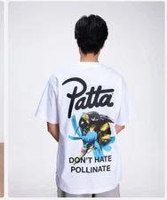 Patta Amsterdam “Don’t Hate Pollinate” T Shirt Mens Size XL 🐝 🔥 🌺  IN HAND