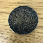 1921 Morgan Silver Dollar $1 Coin Circulated Uncertified Collectible US Currency