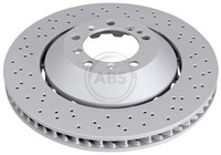 1X A.B.S. Bremsscheibe 18733 FüR Cayman Porsche 981 718 Boxster Spyder 982 GT4