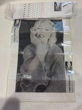 Kit de pintura artística de diamantes hágalo usted mismo 5D, bordado artesanal Marilyn Monroe