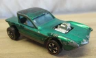 VINTAGE REDLINE HOT WHEELS 1968 MET GREEN PYTHON HK #6216