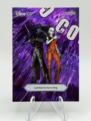 2023 Kakawow Cosmos Disney 100 Cad Bane & Aurra Sing Family Puzzle #CDQ-DS-70