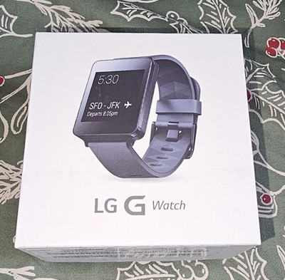 LG G Watch LG-W100 Black Titan (US) Android Wear Smart Watch 