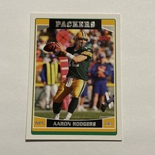Aaron Rodgers 2006 Topps Card #84 Green Bay Packers 