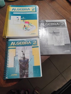 Abeka Algebra 2 First Ed. Teacher Edition/ Solution Key/Quiz and Test Key/