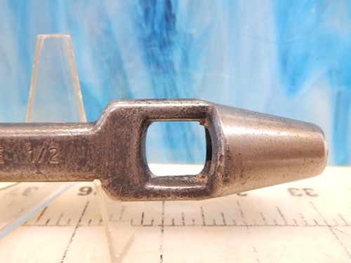Vintage OSBORNE Bogen RUND Locher 1/2" Hergestellt in den USA, LEDER Locher DICHTUNG - Bild 3 von 9
