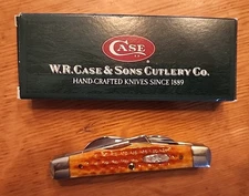 Case XX Congress Harvest Orange Bone 64052 New With Box And All Papers 2006