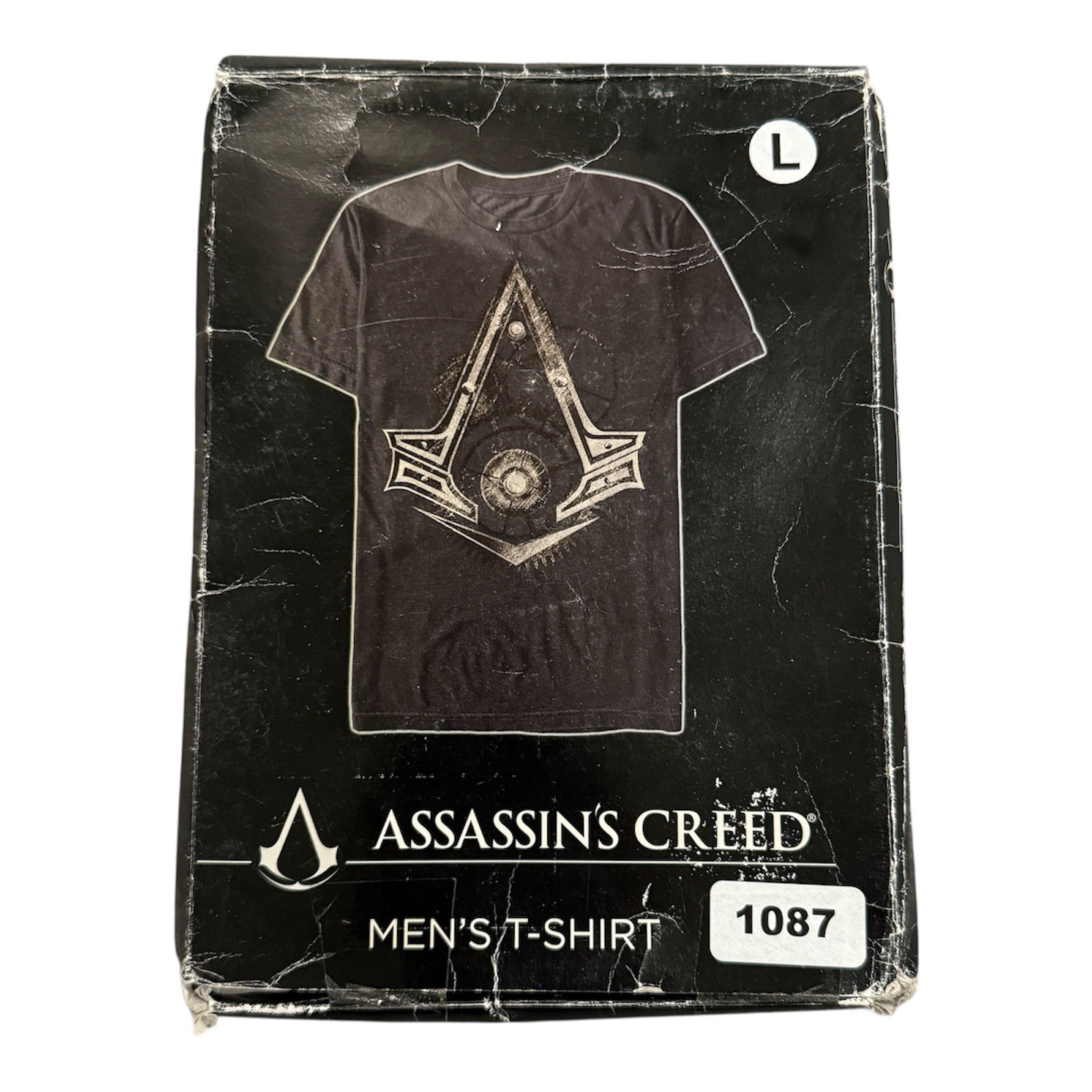 Assassin's Creed Men's Graphic Logo Short Sleeve T-Shirt XL Sealed in Box