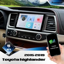 Roadanvi X12 10.2" Car Radio Headunit for Toyota Highlander 2015-2019 CarPlay