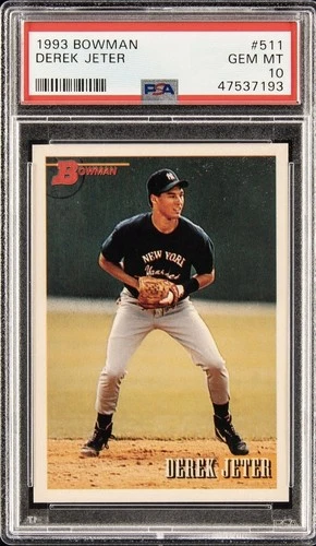 1993 Bowman Derek Jeter #511 PSA 10