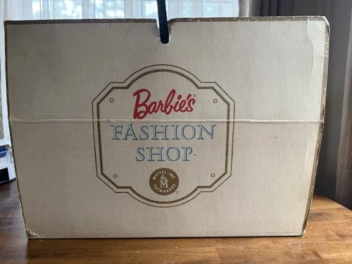 🎀👗Vintage Mattel 1962  Cardboard Barbie Fashion Shop & accessories. GUC 👗🎀