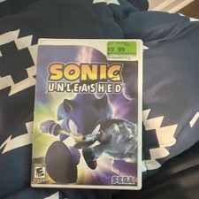 SEGA Sonic Unleashed Video Game Case E10+ Sonic the Hedgehog Series
