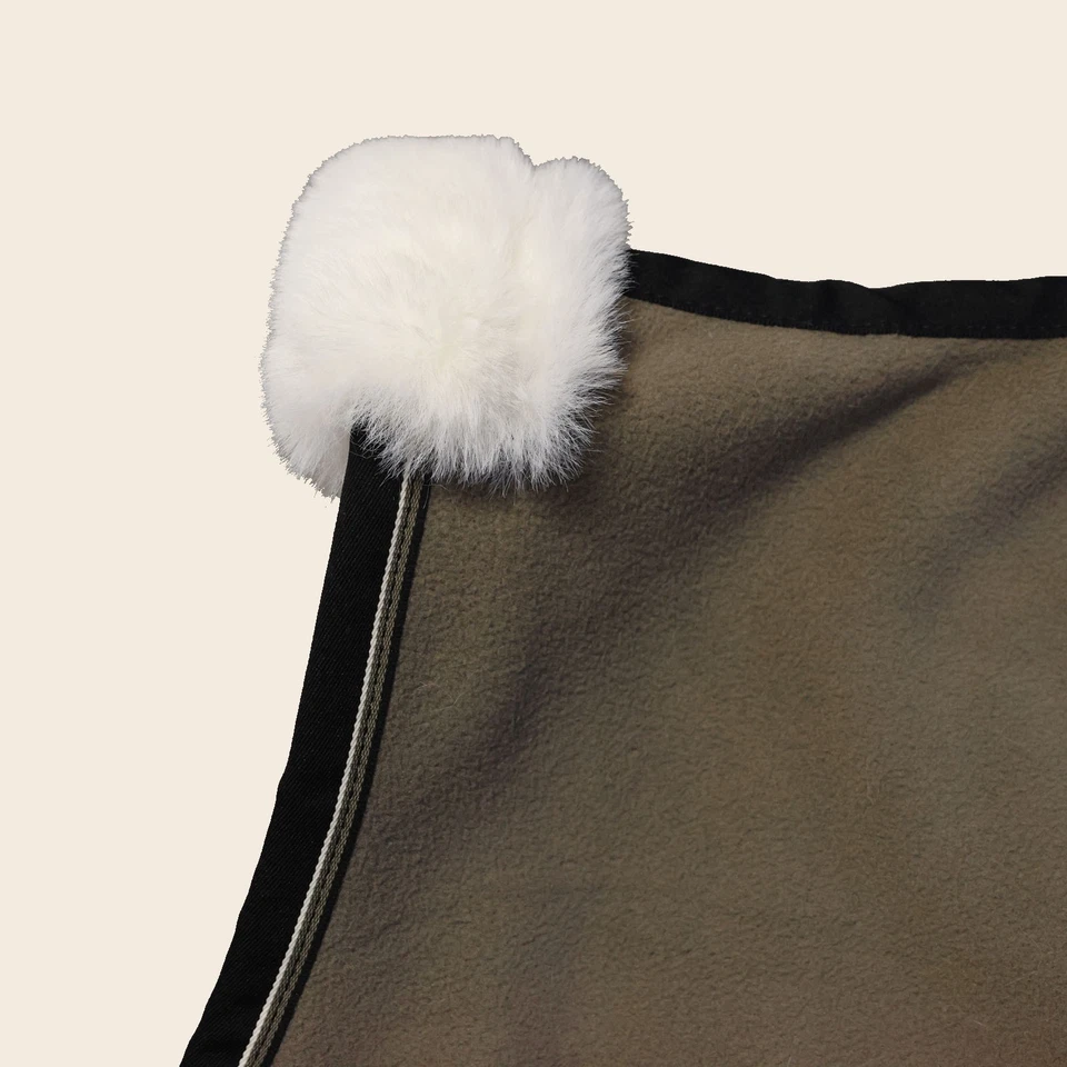 EQuest Alpha Fleece Abschwitzdecke speziell für Mini-Shettys, Mud Pferdedecke - Bild 3 von 4