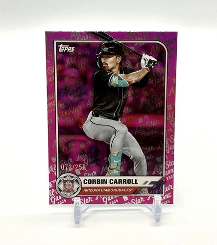 2025 Topps Corbin Carroll All-Star Game Greats Autographed Relics (Raw)