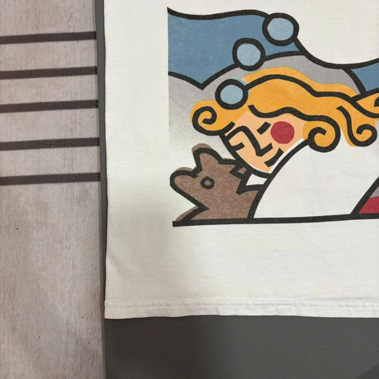Vintage 1996 USPS Christmas Stamp T-Shirt XL Tultex Santa Family Tree 32c - product detail image 5
