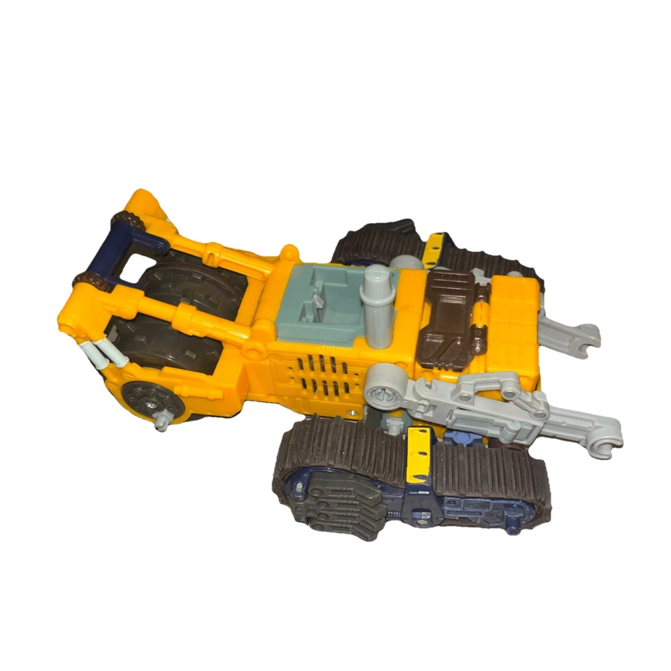 Transformers Energon Mega Class Treadbolt Figure Bulldozer 7in Sound Affects - Image 3 of 4