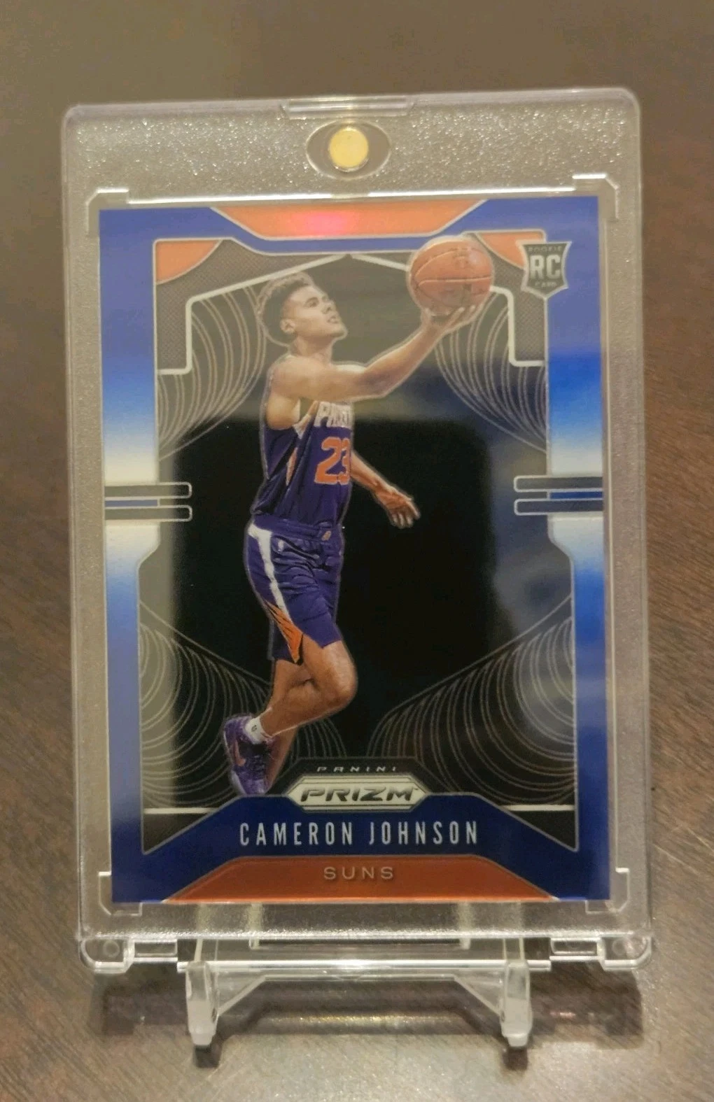 2019-20 NBA Panini Prizm Cameron Johnson Blue Prizm #257 Rookie /199 RC