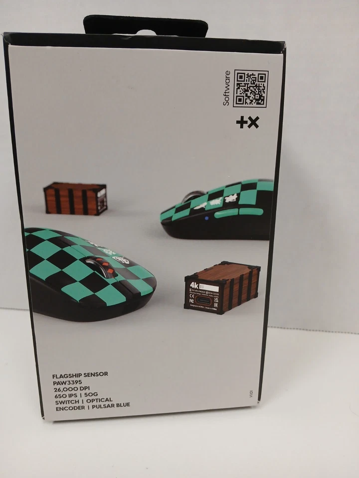 Pulsar X2V2 4K Demon Slayer Kamado Tanjiro Wireless Gaming Mouse - Image 3 of 4