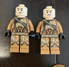 LEGO Star  Wars Clone Geonosis Airborne And Camouflage Trooper Lot Of 4