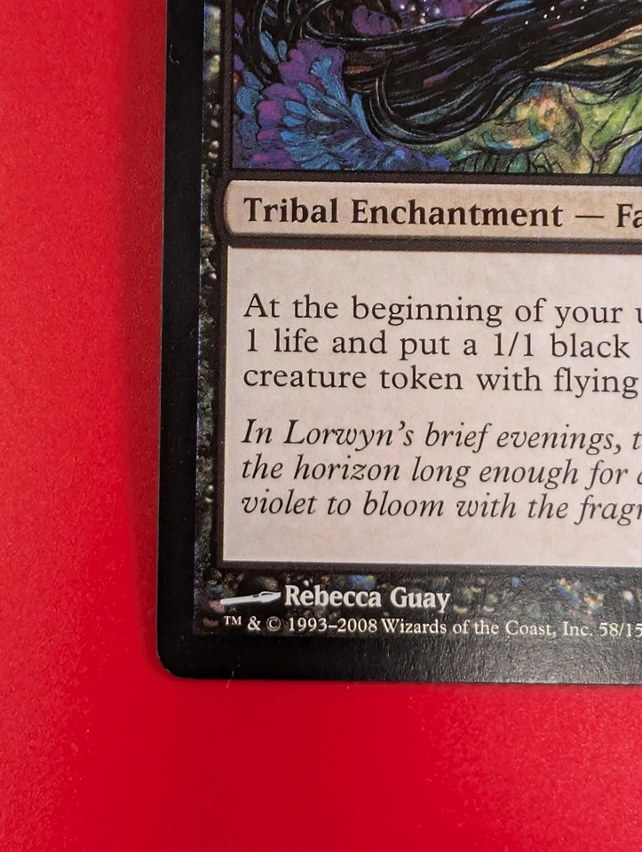 MTG Bitterblossom Morningtide 58/150 Magic Gathering Tribal Faerie Guay - Image 3 of 4