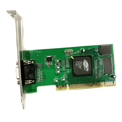 UNGEBRANDET ATI Rage XL 8MB PCI VGA Video-Grafikkarte für Desktop PC Computer