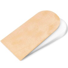 Adjustable Heel Small 2 Layers -Women's 4.5-9.5 Men's 6-8.5, Beige Clear