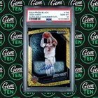 2024 Panini Prizm Black #198 Josh Hart Autograph Gold Shimmer FOTL 8/10 PSA 10