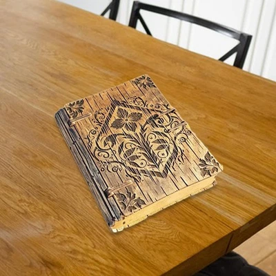 Boîte de Rangement En Forme de Livre, étui à Bijoux Antique pour Bureau, - Photo 1/4