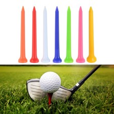 Wholesale Cupped Shaped 70mm Mixed Color Plastic Outdoor Sport Golf Tees 100Pcs